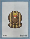 Thanksgiving Fudge Stipe Turkey Cookie
